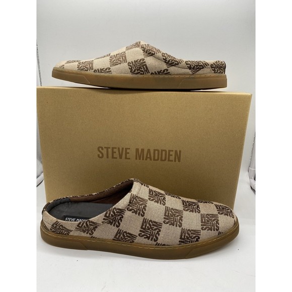 Steve Madden Sandals Mens Size 11 Black Suede  Mule main image 4